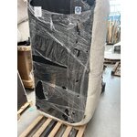 Balts Bouclé dīvāna modulis (Sofija)