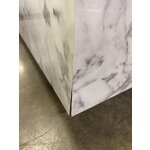 Coffee table with imitation marble (lesley) with a beauty flaw