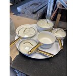 Pots and pans set padova (greenpan) 10 pcs with cosmetic defect