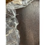 Dark brown mango wood coffee table (benno) with a cosmetic flaw