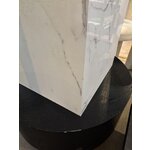 White Marble Imitation Coffee Table (Lesley)
