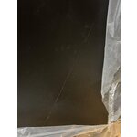 Black Round Solid Wood Dining Table (Nelly) D=120