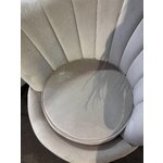 Armchair (oyster) with cosmetic flaws.