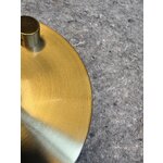 Gold and white design LED table lamp (tate) with cosmetic flaws.