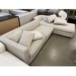 Beige kulmasohva zach (nordified) 300cm, jossa on virheitä