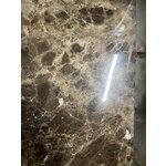 Marble console table (disa) with cosmetic flaws.