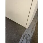 Beige shoe cabinet caruso (rough design) with cosmetic flaws