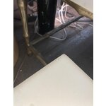 Cubo (slide) table lamp with cosmetic flaws.