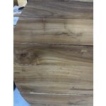 Brown Round Solid Wood Dining Table (Hugo) D=120