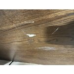 Ruskea massiivipuusta valmistettu ruokapöytä (Nik) 90x220