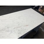 Marble coffee table (alys) with cosmetic flaws.