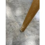 Light brown solid wood chair adolis (bizzotto) with a cosmetic flaw