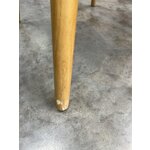 Light brown solid wood chair adolis (bizzotto) with a cosmetic flaw