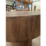 Dark Brown Round Coffee Table Malung (Venture Design)