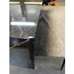 Кофейный столик с имитацией черного мрамора (Lesley)