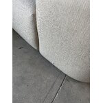 Šviesiai smėlio spalvos modulinė sofa (sofia) su grožio trūkumais