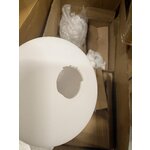 Design floor lamp (zadie) with cosmetic flaws.