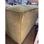 Olive green large modular corner sofa (Lennon) with beauty defect