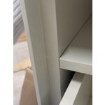 Light beige bedside table (shea) with a cosmetic flaw