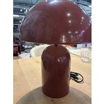 Красная настольная лампа (Вальтер) с косметическим дефектом