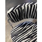 Кресло с узором «зебра» zeb (ellos) с косметическими изъянами.