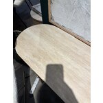 Vaaleanruskea konsolipöytä (zumi) kosmeettisilla virheillä