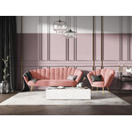 Dīvāna (varenne) interieurs 86 rozā, samta, zelta metāls