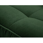 Sofa (triomphe) interieurs 86 bottle green, velvet, gold metal