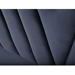 Galvūgalio (Eifelio) interjeras 86 tamsiai mėlynas, aksominis, 120x10x160