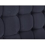 Sängynpääty (sol) coco home tummansininen, strukturoitu kangas, 120x10x140
