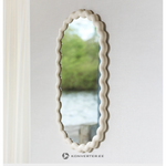 Peili siksak (&k amsterdam) 45x85 kosmeettisilla virheillä.