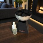 Lavos akmens kambario difuzorius Šampanas + rabarbarai (Vivin)