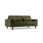 Velvet sofa (hebe) mazzini sofas green, velvet