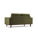 Velvet sofa (hebe) mazzini sofas green, velvet