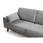 Velvet sofa (hebe) mazzini sofas grey, velvet