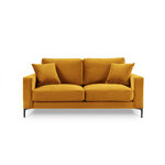 Sofa &quot;Venus&quot; yellow, velvet