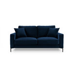 Sofa &quot;venus&quot; deep blue, velvet