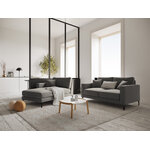 Sofa &quot;venus&quot; light grey, velvet