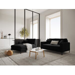 Sofa &quot;venus&quot; black, velvet