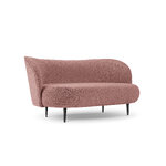 Sofa (clove) mazzini sofas pink, boucle, black metal