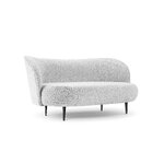 Sofa (clove) mazzini sofas light gray, boucle, black metal