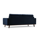 Velvet sofa (hebe) mazzini sofas deep blue, velvet