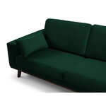 Velvet sofa (hebe) mazzini sofas bottle green, velvet