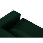 Velvet sofa (hebe) mazzini sofas bottle green, velvet