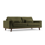 Velvet sofa (hebe) mazzini sofas green, velvet