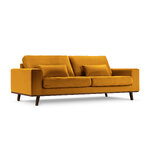 Velvet sofa (hebe) mazzini sofas yellow, velvet