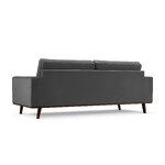 Velvet sofa (hebe) mazzini sofas dark gray, velvet