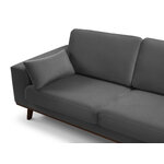 Velvet sofa (hebe) mazzini sofas dark gray, velvet