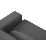 Velvet sofa (hebe) mazzini sofas dark gray, velvet