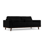 Velvet sofa (hebe) mazzini sofas black, velvet